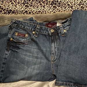 Baby Phat medium wash Y2K medium wash flare jeans